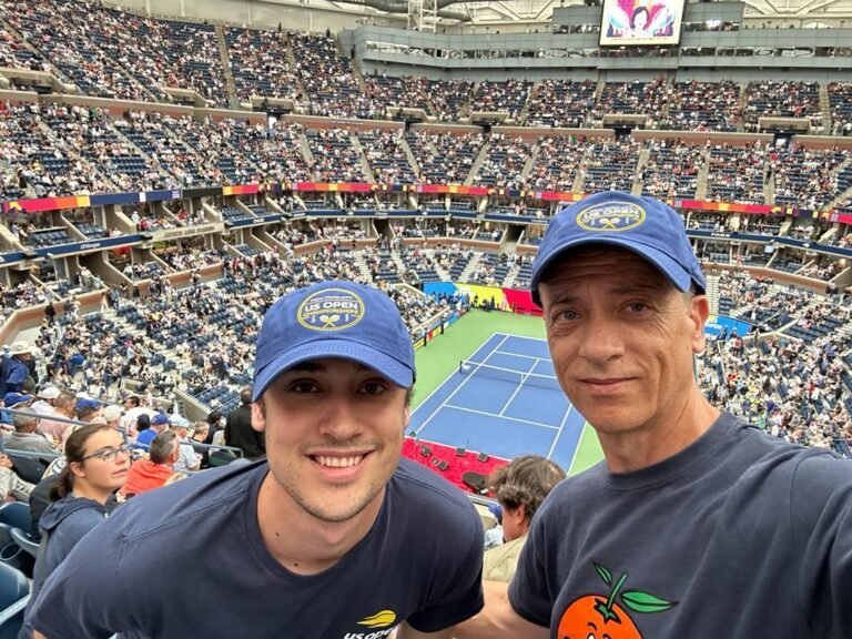 Pasajeros de Romeo Sports en el US Open