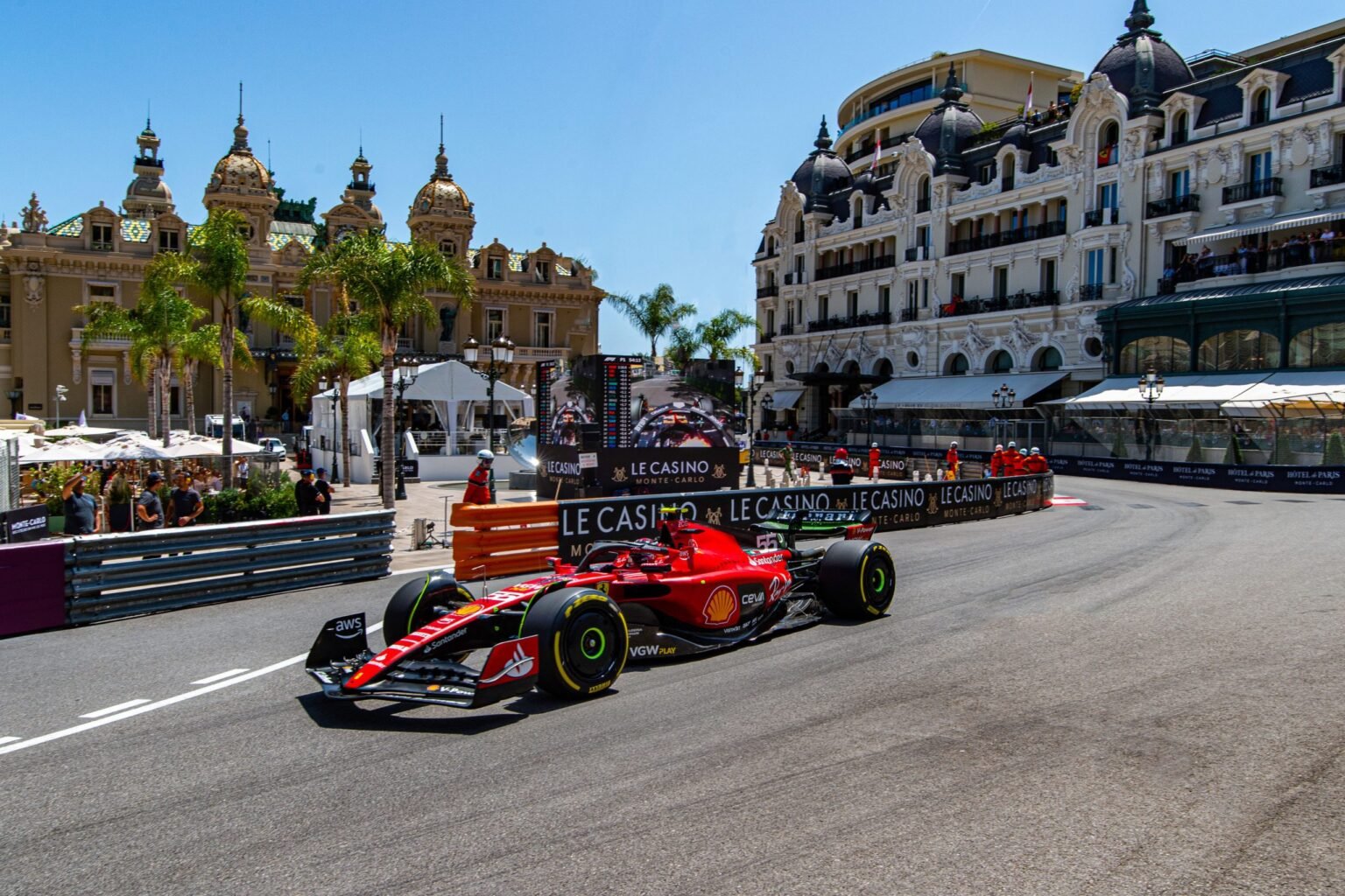 Ferrari en el Gran Premio de Mónaco