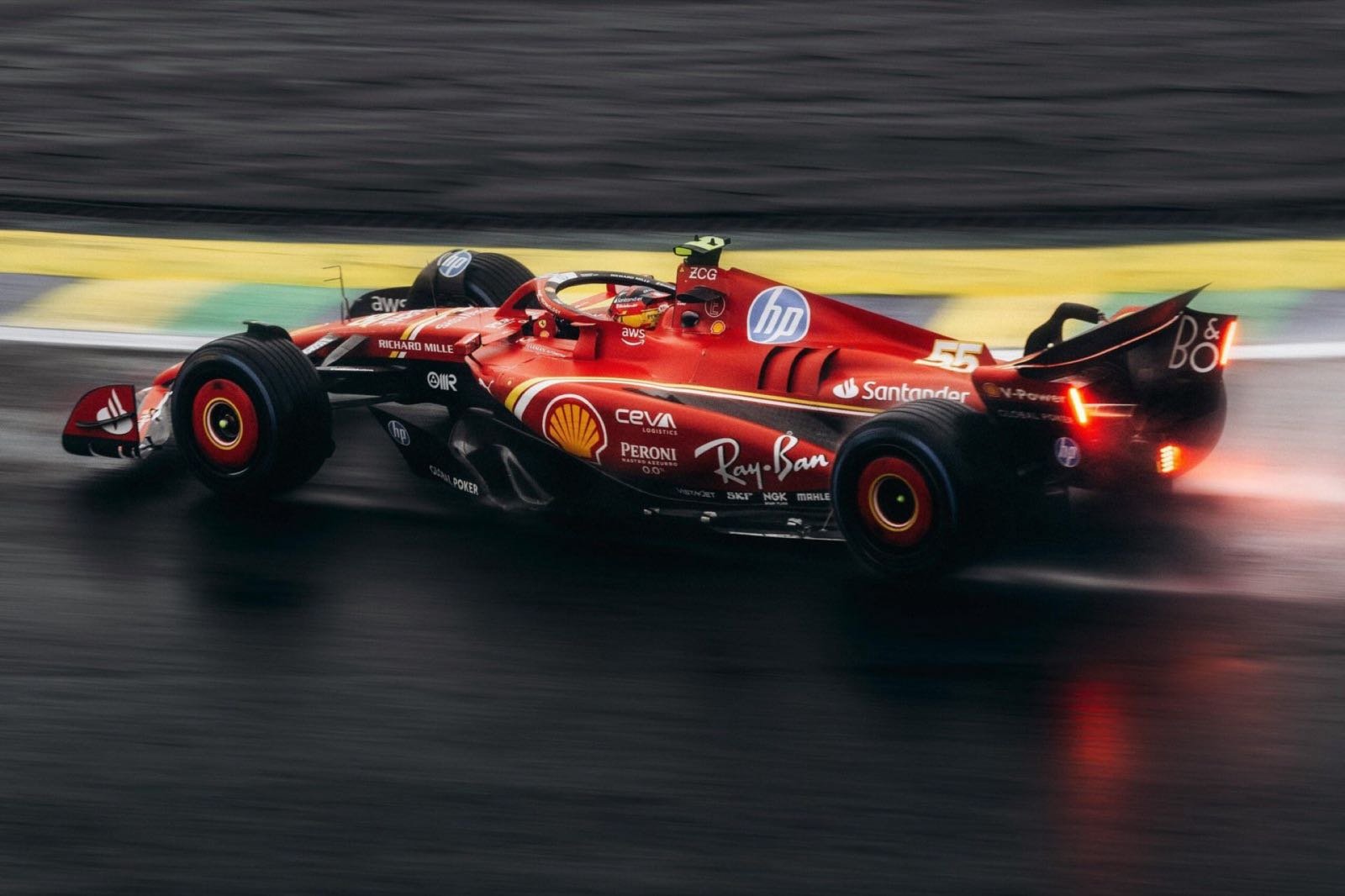 Ferrari de Fórmula 1 en Interlagos