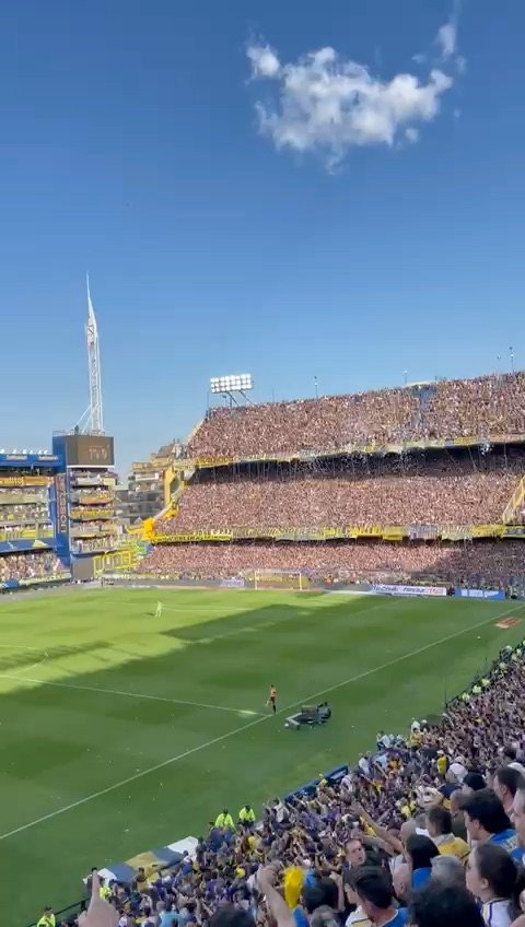 La Bombonera llena antes del partido
